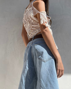 Vintage Jean Paul Gaultier Crochet Top
