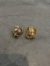 Load image into Gallery viewer, 1990&#39;s Givenchy Gold Tone Clip On Earrings
