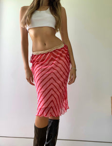 Fendi S/S 2000 Runway Sheer Skirt
