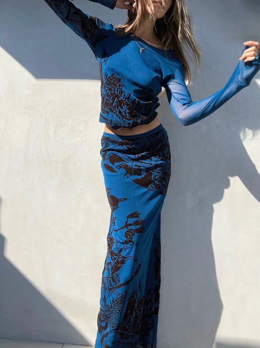 Vintage Jean Paul Gaultier Mesh Set