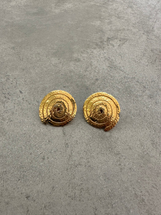 1990's Monet Swirl Earrings