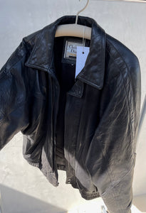 Vintage Christian Dior Black Leather Jacket