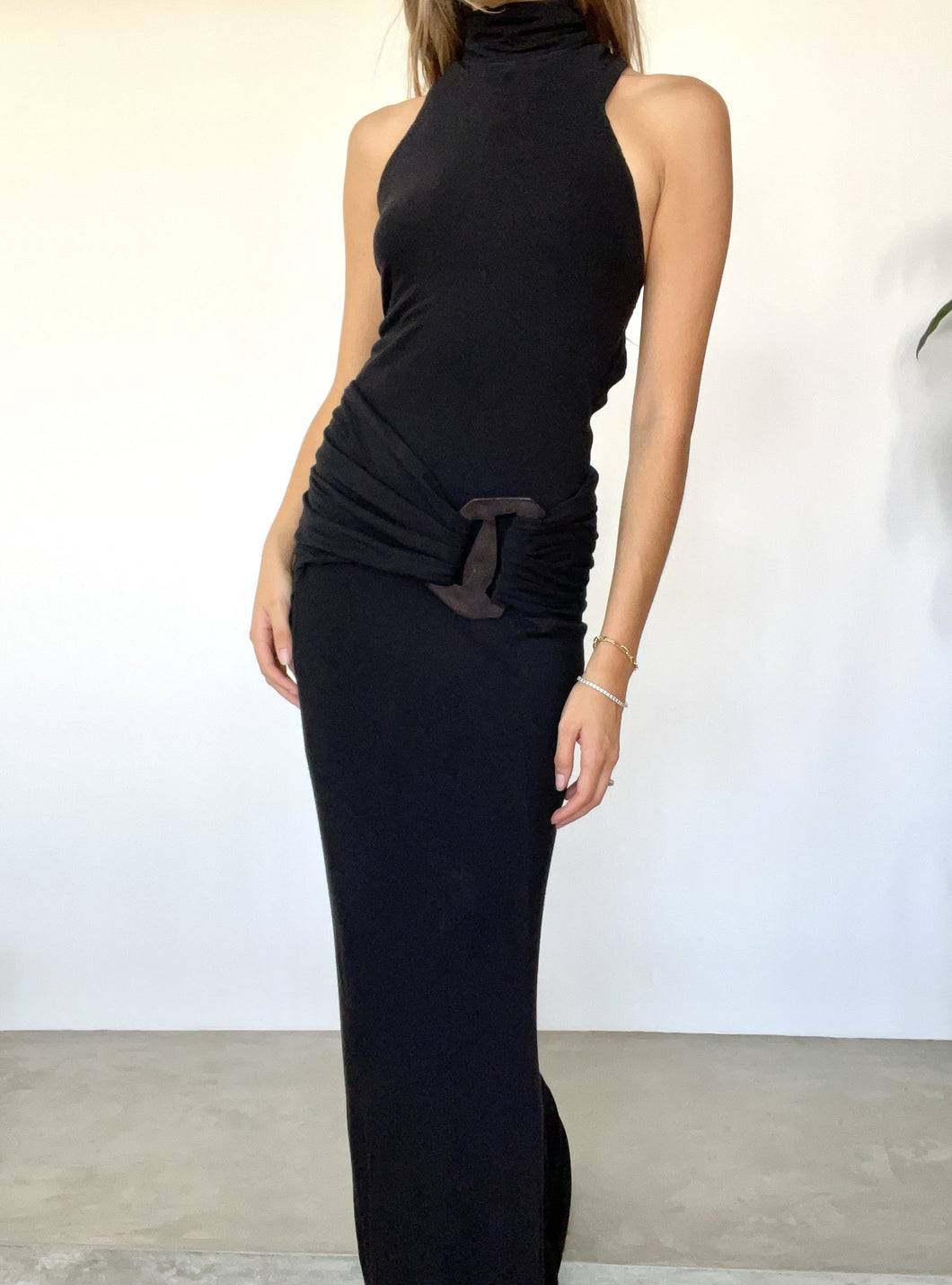 Vintage Donna Karen Turtleneck Dress