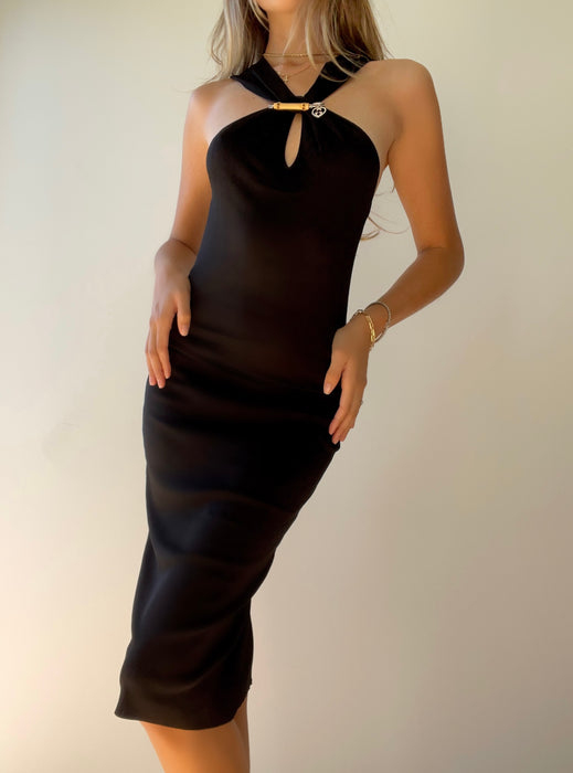 Gucci Tom Ford Bamboo Pin Dress