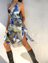 Load image into Gallery viewer, Vintage Cavalli Silk Halter Dress
