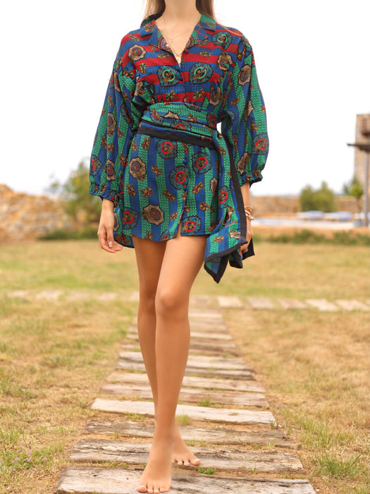 Diane Fres 1980’s Dress w/ Sash