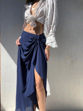 Load image into Gallery viewer, 1980&#39;s Thierry Mugler Draped Skirt
