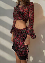 Load image into Gallery viewer, 1990&#39;s Anna Sui Silk Skirt Set
