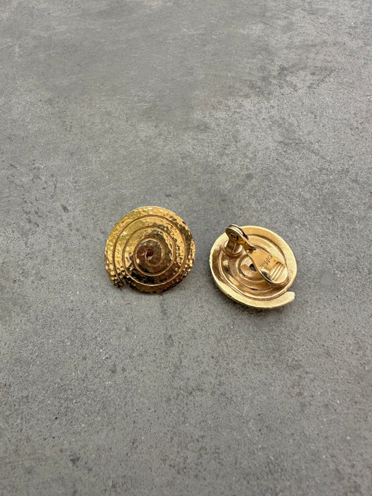 1990's Monet Swirl Earrings