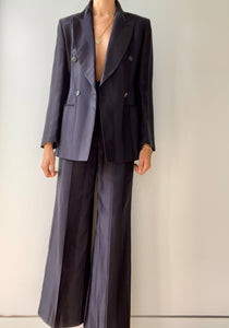 Giorgio Armani Pinstripe Pant Suit