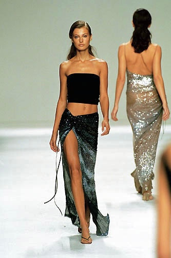 S/S 2000 Randolph Duke Look 11 Runway skirt