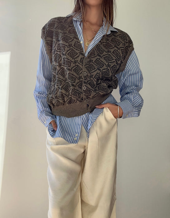 Vintage Giorgio Armani Wool Vest