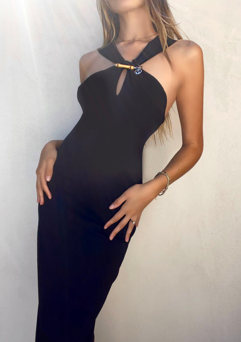 Gucci Tom Ford Bamboo Pin Dress