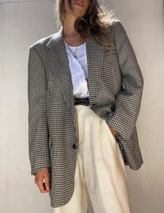 Vintage Guy Laroche Paris houndstooth Blazer