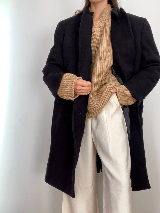 1990's Yves Saint Laurent Mens Oversized Coat