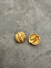 Load image into Gallery viewer, 1990&#39;s Essex Gold Plated Earrings
