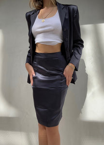 1990's Giorgio Armani Silk Skirt Suit