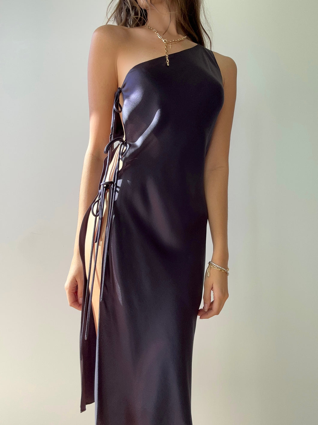 Rare Chanel F/W 1998 Silk Dress
