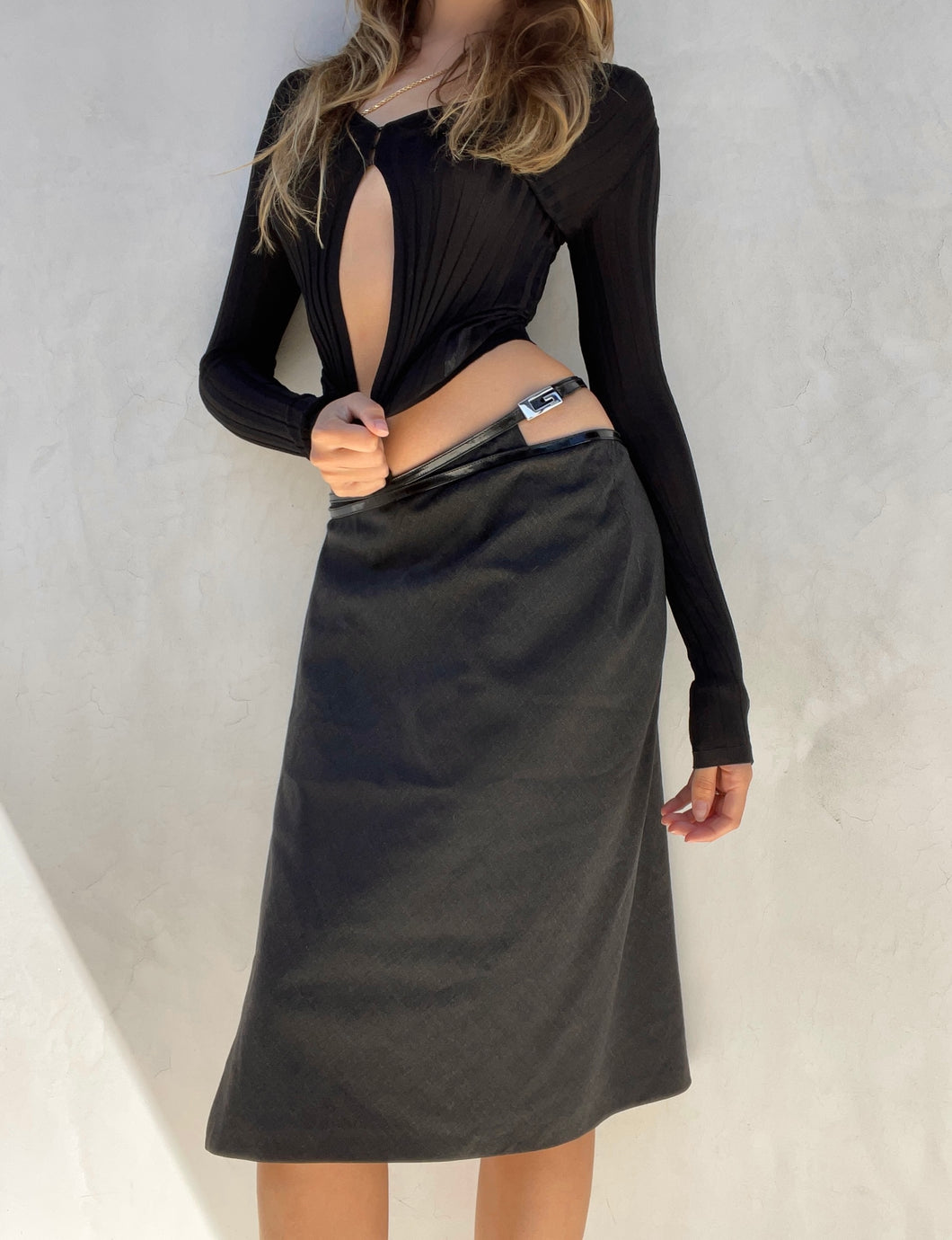 Fall 1997 Gucci Tom Ford Wrap Skirt – villa amour vintage