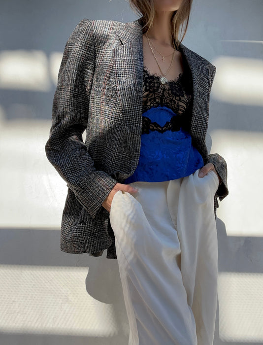 Vintage Christian Dior Tweed Blazer