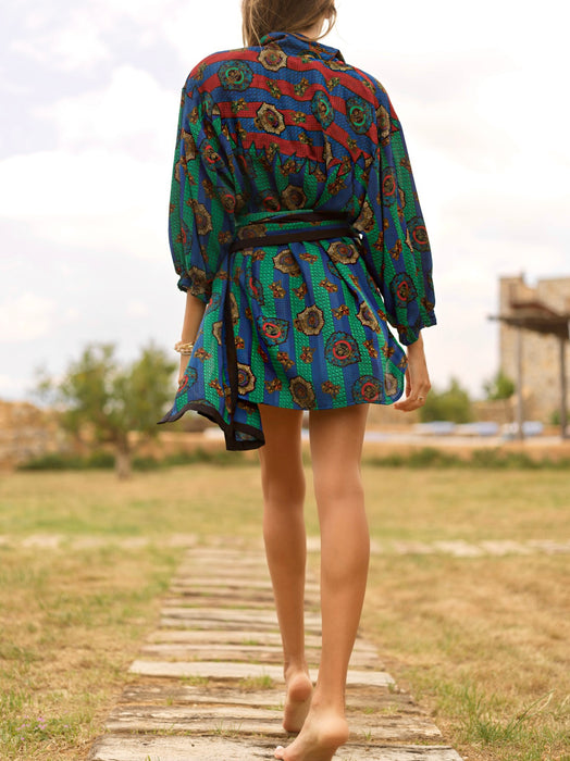 Diane Fres 1980’s Dress w/ Sash