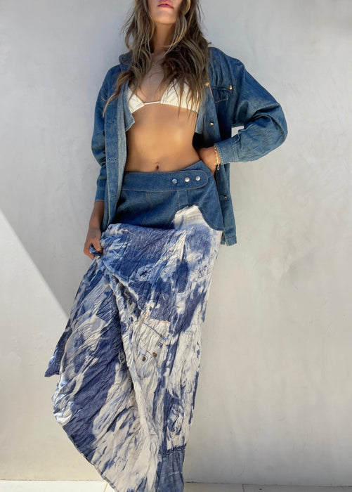 Just Cavalli Denim Skirt