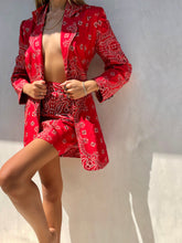 Load image into Gallery viewer, Vintage Todd Oldham Silk Bandana Print Suit
