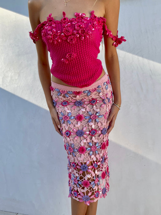 Vintage MOSCHINO Skirt Set