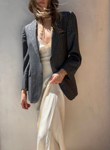 Load image into Gallery viewer, 1990&#39;s Lanvin Paris Pinstripe Blazer
