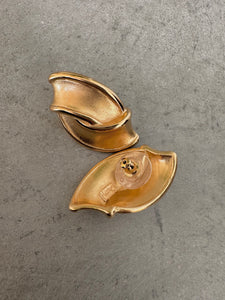 1990's Yves Saint Laurent Rope Earrings