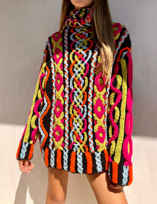 Vintage Christian Lacroix Knit Sweater