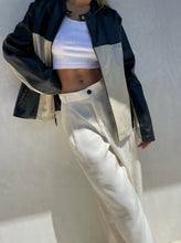 Load image into Gallery viewer, Vintage Wilson&#39;s Genuine Leather Zip Up Bomber
