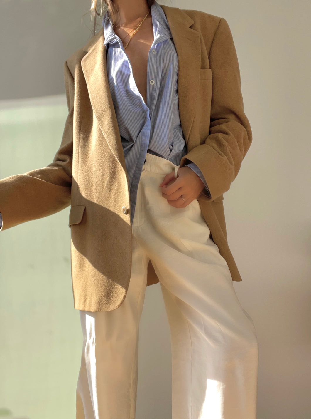 Vintage Christian Dior Cashmere Blazer