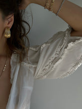 Load image into Gallery viewer, 1990&#39;s Givenchy Large Half Moon Earrings
