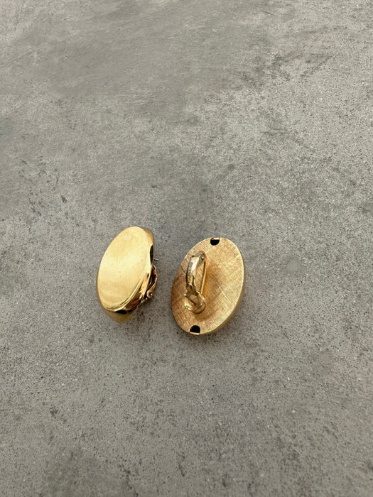 1990's Napier Gold Tone Earrings