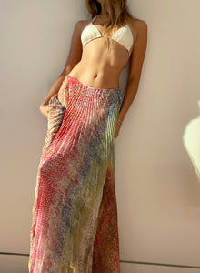 S/S 2001 Valentino Silk Skirt Look 32