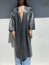 Load image into Gallery viewer, 1980&#39;s Guy Laroche Leather Trench
