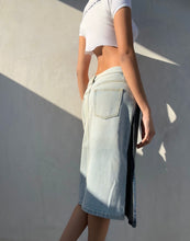 Load image into Gallery viewer, Early 2000&#39;s Maison Martin Margiela Double Waist Denim Skirt
