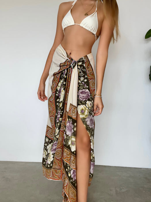 RARE Valentino Boutique Silk Skirt