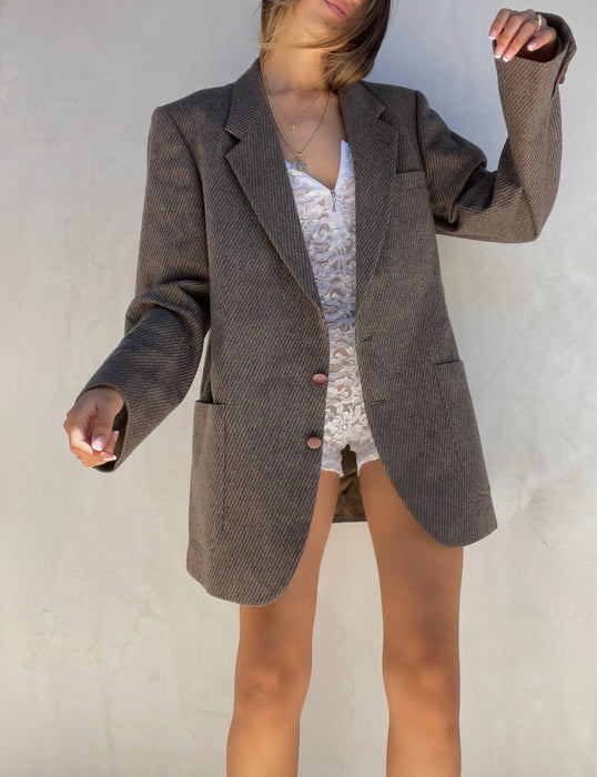 Vintage Yves Saint Laurent Oversized Blazer