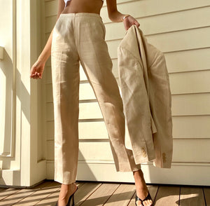 Max Mara Linen Suit