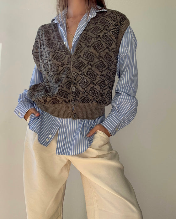 Vintage Giorgio Armani Wool Vest