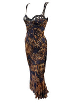 Load image into Gallery viewer, Versace S/S 2006 Runway Bustier Dress Look 38
