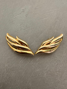 1990's Givenchy Angel Wing Earrings