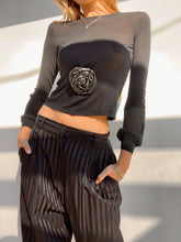 Load image into Gallery viewer, ICONIC Gucci Tom Ford Leather Rose Top
