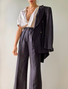 Giorgio Armani Pinstripe Pant Suit