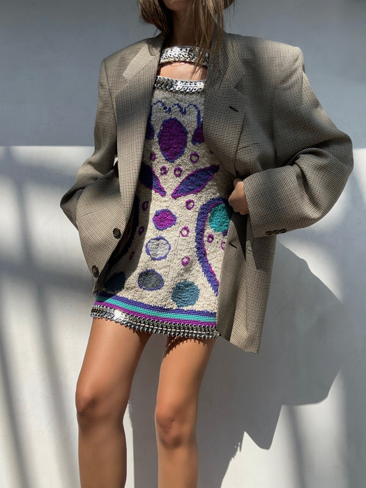 RARE 1960s Paco Rabanne Mini Dress