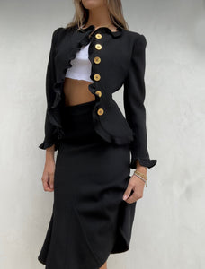 1990's Valentino Skirt Suit