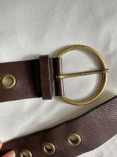 Load image into Gallery viewer, Vintage Miu Miu Brown Leather belt
