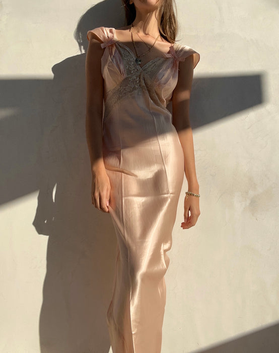 Vintage Bias Cut Slip Dress